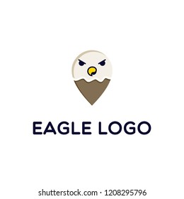 eagle logo design,animal vector series