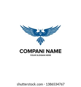 Eagle Logo Designs Simple Vector Stock Vector (Royalty Free) 1386534767 ...