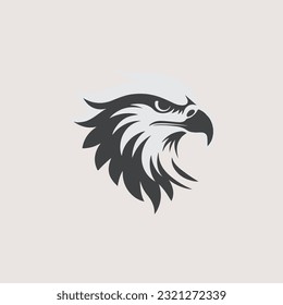 Eagle logo emblem design, editable for your business