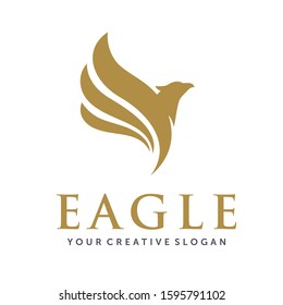 Eagle Logo, Fly Eagle Logo Vector