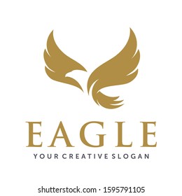 Eagle Logo, Fly Eagle Logo Vector
