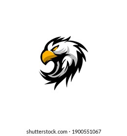 eagle logo graphic design illustration