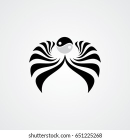 eagle logo, icon bird