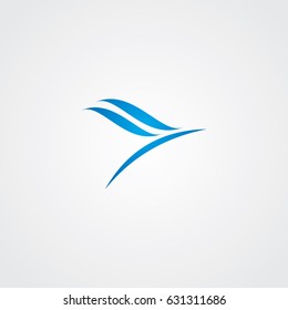 eagle logo, icon bird flying