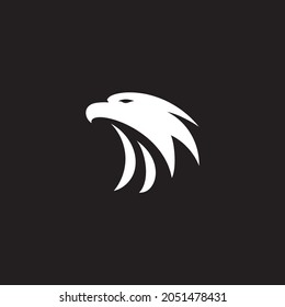 Eagle Logo Symbol Design Falken Kopf Vektorgrafik