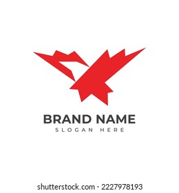 Eagle Logo Icon Design Template. Bird Logo