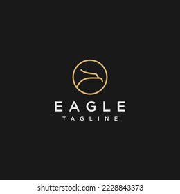 Eagle logo icon design template