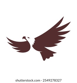 Plantilla de diseño de icono de logotipo de águila
