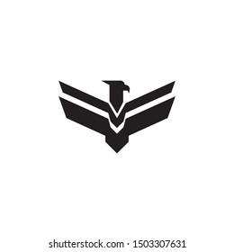 Eagle logo icon design vector template