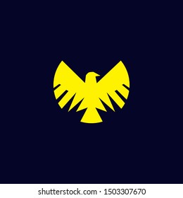 Eagle logo icon design vector template