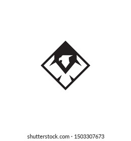 Eagle logo icon design vector template