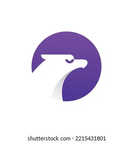Eagle logo icon design vector  Illustration