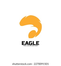 Eagle logo icon design vector template