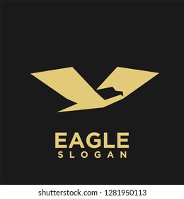 eagle logo icon designs vector. for signs, icons, logos abstract and shield