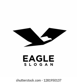 eagle logo icon designs vector. for signs, icons, logos abstract and shield