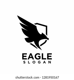 eagle logo icon designs vector. for signs, icons, logos abstract and shield