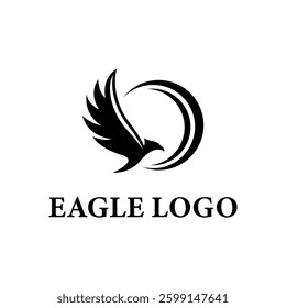 Eagle logo icon, illustration design