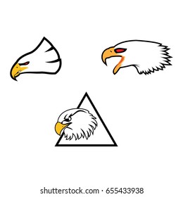 eagle logo, icon mascot