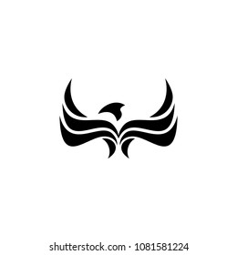 eagle logo icon vector