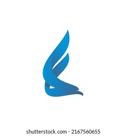 eagle logo, icon and vector