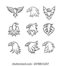 Eagle logo, Eagle icon, Eagle vector, Bird logo, Bird icon, Bird vector, Animal logo, Animal icon, Animal vector, Logo design, Icon design, Vector design, Eagle emblem, Bird emblem, Animal emblem, 