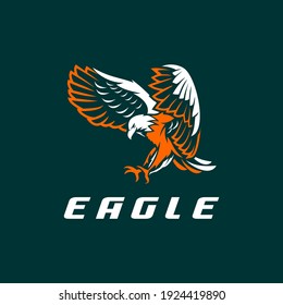 Eagle logo icon vector symbol