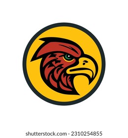 Eagle logo- icon vector-illustration design- logo template-elegant -
Colourfull mascot logo