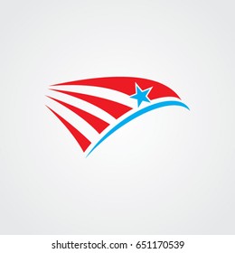 eagle logo, icon wing flying 