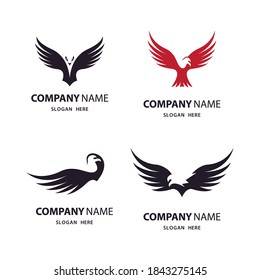 Eagle logo images illustration design