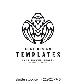 Eagle logo inspiration, eagle vector logo