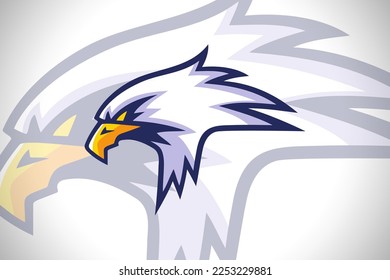 Eagle Logo Mascot Design Vector