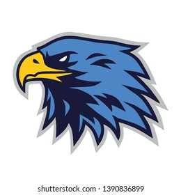 Eagle Logo Mascot Vector Icon Cartoon Template