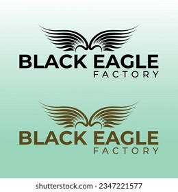Eagle logo, Negative space Eagle Logo, 