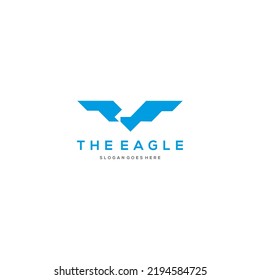 Eagle Logo Negative space head