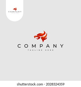logotipo de águila sobre fondo blanco perfecto para la empresa