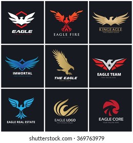 Eagle Logo Set