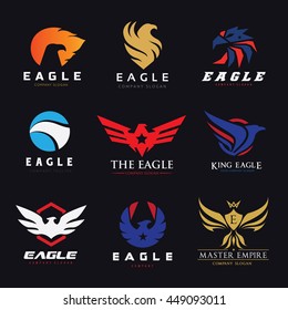 Eagle Logo Set