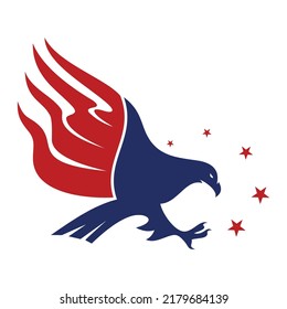 eagle logo , simple and clean