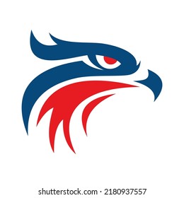 logotipo de águila , simple y limpio