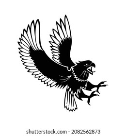 eagle logo simple clean and elegance