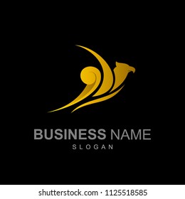 eagle logo with simple design, falcon logo 