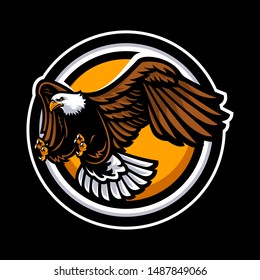 Eagle logo for a sport team