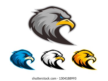 An eagle logo for a sports team