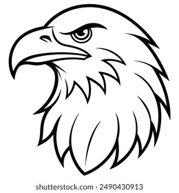 eagle logo stylish Vector Design