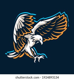 eagle logo symbol vector icon