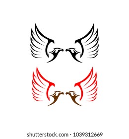 Eagle logo tamplate,Eagle vector logo tamplate