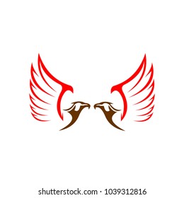 Eagle logo tamplate,Eagle vector logo tamplate