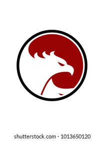 Eagle logo template