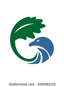 eagle logo template