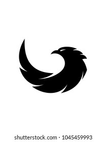 eagle logo template